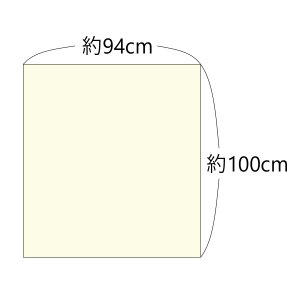 画像4: 大判コットンフランネル 約94×100cm　無添加 無漂白 平織 両面起毛フランネル生成　ひまし油湿布 エドガーケイシーひまし油 コットンフランネル ひまし油